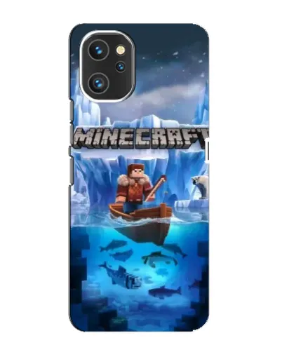 Чехол для UMIDIGI A13 Pro с картинкой «Minecraft ледяной мир» Чехол для UMIDIGI A13 Pro с картинкой «Minecraft ледяной мир»