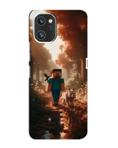 Чехол для UMIDIGI A13 Pro с картинкой «Стив в лесу» Чехол для UMIDIGI A13 Pro с картинкой «Стив в лесу»