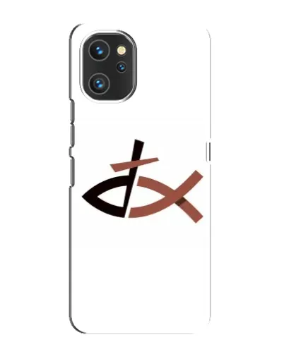 Чехол для UMIDIGI A13 Pro с картинкой «Рыба и крест»