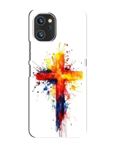 Чехол для UMIDIGI A13 Pro с картинкой «Акварельный крест»