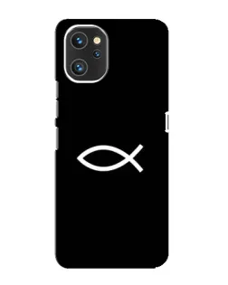 Чехол для UMIDIGI A13 Pro с картинкой «Символ рыбы Jesus»