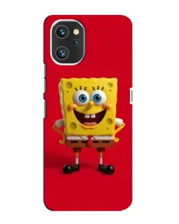 Чехол для UMIDIGI A13 Pro с картинкой «Спанч Боб на красном»