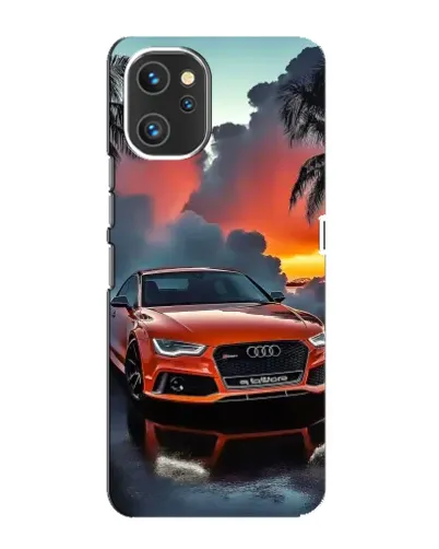 Чехол для UMIDIGI A13 Pro с картинкой «Audi — закат»