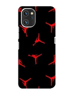 Чехол для UMIDIGI A13 с картинкой «Jordan Red Pattern»