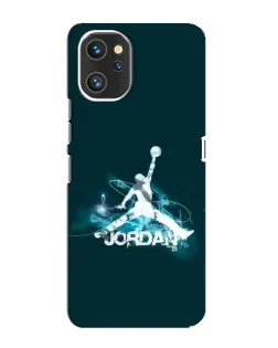 Чехол для UMIDIGI A13 с картинкой «Jordan Blue Fire» Чехол для UMIDIGI A13 с картинкой «Jordan Blue Fire»