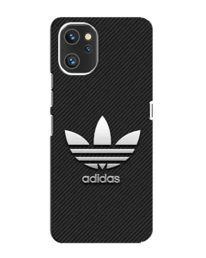 Чехол для UMIDIGI A13 с картинкой «Adidas Карбоновая текстура»