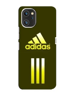Чехол для UMIDIGI A13 с картинкой «Оливковый градиент Adidas»