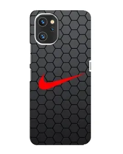 Чехол для UMIDIGI A13 с картинкой «Nike — карбоновая сетка»