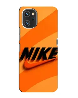 Чехол для UMIDIGI A13 с картинкой «Оранжевый драйв Nike»