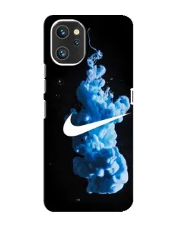 Чехол для UMIDIGI A13 с картинкой «Nike и синий дым»