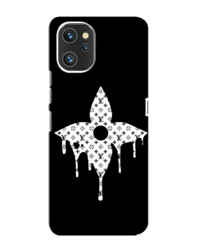 Чехол для UMIDIGI A13 с картинкой «Цветочная монограмма» Чехол для UMIDIGI A13 с картинкой «Цветочная монограмма»