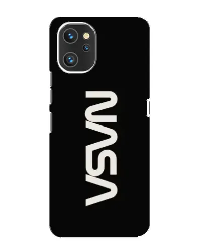 Чехол для UMIDIGI A13 с картинкой «NASA — вертикальный логотип»