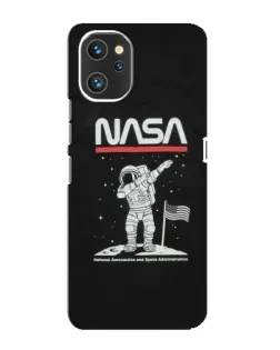 Чехол для UMIDIGI A13 с картинкой «NASA — шагаем по Луне» Чехол для UMIDIGI A13 с картинкой «NASA — шагаем по Луне»