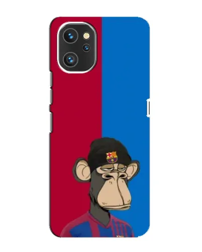 Чехол для UMIDIGI A13 с картинкой «Bored Ape — фанат Барсы» Чехол для UMIDIGI A13 с картинкой «Bored Ape — фанат Барсы»
