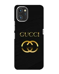 Чехол для UMIDIGI A13 с картинкой «Золотой логотип Gucci»