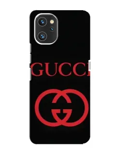 Чехол для UMIDIGI A13 с картинкой «Gucci — красный логотип»