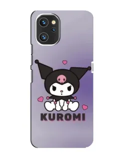 Чехол для UMIDIGI A13 с картинкой «Kuromi — фиолетовый арт»