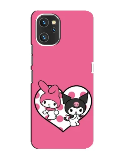 Чехол для UMIDIGI A13 с картинкой «Kuromi и My Melody» Чехол для UMIDIGI A13 с картинкой «Kuromi и My Melody»