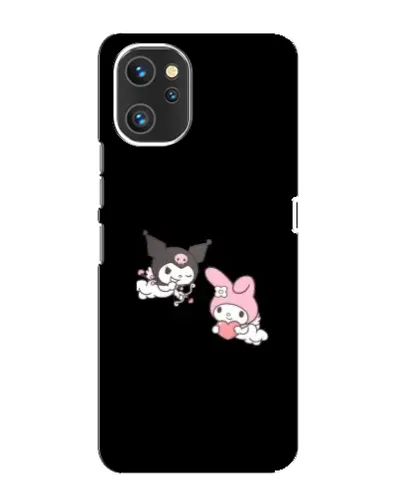 Чехол для UMIDIGI A13 с картинкой «My Melody и Kuromi» Чехол для UMIDIGI A13 с картинкой «My Melody и Kuromi»