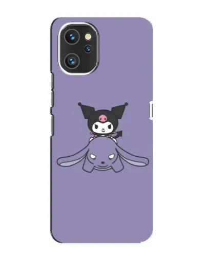 Чехол для UMIDIGI A13 с картинкой «Kuromi на лиловом фоне» Чехол для UMIDIGI A13 с картинкой «Kuromi на лиловом фоне»