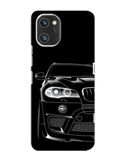 Чехол для UMIDIGI A13 с картинкой «Темный силуэт BMW»