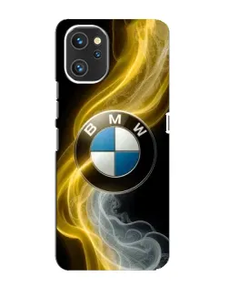 Чехол для UMIDIGI A13 с картинкой «Золотистый дым BMW»