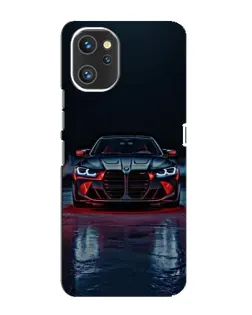 Чехол для UMIDIGI A13 с картинкой «BMW на мокрой дороге»