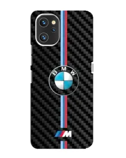 Чехол для UMIDIGI A13 с картинкой «Эмблема BMW и карбон»
