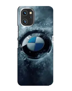 Чехол для UMIDIGI A13 с картинкой «Логотип BMW — лед»