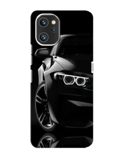 Чехол для UMIDIGI A13 с картинкой «Черная BMW — профиль»
