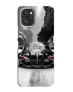 Чехол для UMIDIGI A13 с картинкой «BMW — акварельный дрифт»