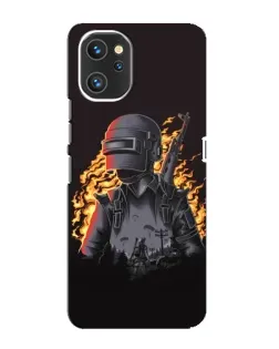 Чохол для UMIDIGI A13 з картинкою «PUBG — вогняний силует» Чохол для UMIDIGI A13 з картинкою «PUBG — вогняний силует»