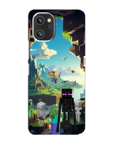 Чехол для UMIDIGI A13 с картинкой «Эндермен в лесу» Чехол для UMIDIGI A13 с картинкой «Эндермен в лесу»