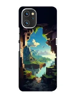 Чехол для UMIDIGI A13 с картинкой «Вид из пещеры»