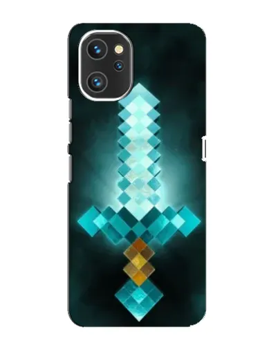 Чехол для UMIDIGI A13 с картинкой «Алмазный меч неон» Чехол для UMIDIGI A13 с картинкой «Алмазный меч неон»