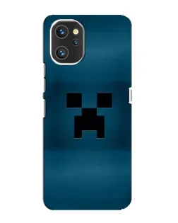 Чехол для UMIDIGI A13 с картинкой «Крипер текстура»