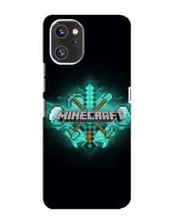 Чехол для UMIDIGI A13 с картинкой «Minecraft Diamond лого»