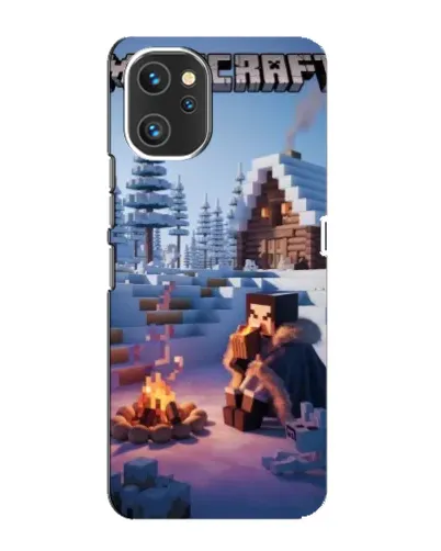 Чехол для UMIDIGI A13 с картинкой «Зимний Minecraft» Чехол для UMIDIGI A13 с картинкой «Зимний Minecraft»