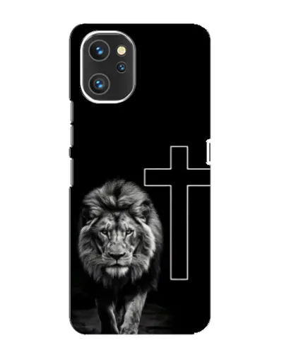 Чехол для UMIDIGI A13 с картинкой «Лев и Крест»