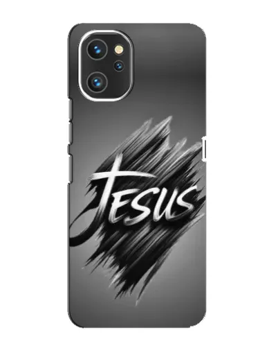 Чехол для UMIDIGI A13 с картинкой «Надпись Jesus Graffiti»