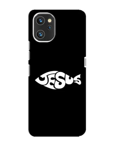 Чехол для UMIDIGI A13 с картинкой «Рыба Jesus» Чехол для UMIDIGI A13 с картинкой «Рыба Jesus»