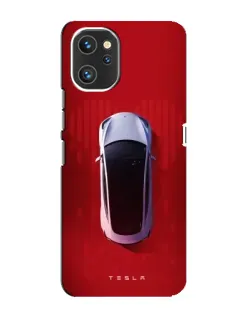 Чохол для UMIDIGI A13 з картинкою «Tesla Top View»