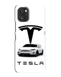 Чохол для UMIDIGI A13 з картинкою «Tesla White Style»
