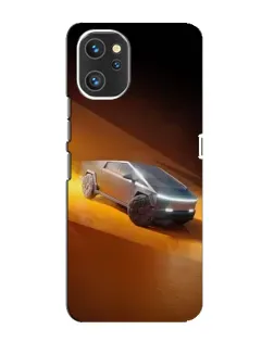 Чохол для UMIDIGI A13 з картинкою «Cybertruck у пустелі»