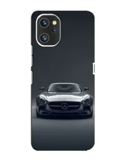 Чехол для UMIDIGI A13 с картинкой «Mercedes на черном»