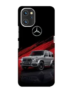 Чехол для UMIDIGI A13 с картинкой «Mercedes G-Class красный»