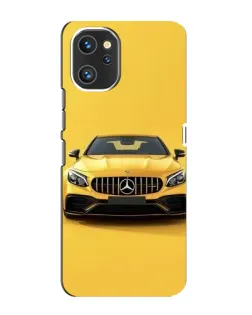 Чехол для UMIDIGI A13 с картинкой «Желтый Mercedes GT»