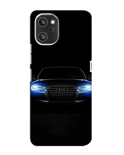 Чехол для UMIDIGI A13 с картинкой «Audi в неоне»