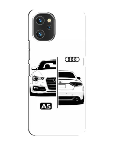 Чехол для UMIDIGI A13 с картинкой «Audi — контрастный дизайн» Чехол для UMIDIGI A13 с картинкой «Audi — контрастный дизайн»