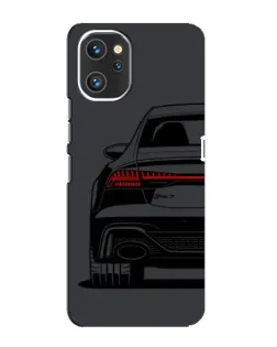 Чехол для UMIDIGI A13 с картинкой «Задняя часть Audi — арт»
